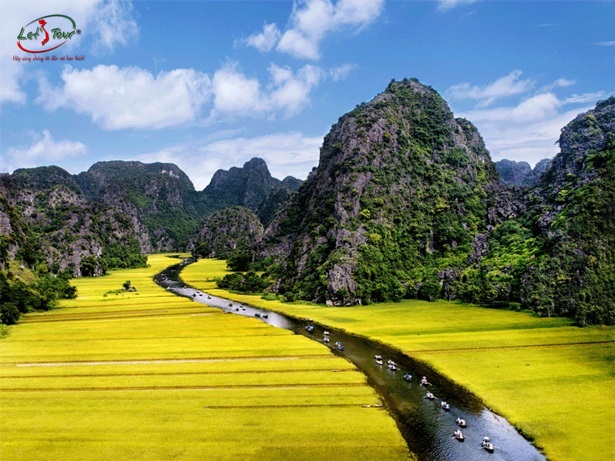 TOUR GHEP HOA LU TAM COC 1 NGAY