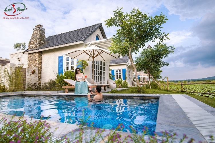 TOUR DU LICH VUON VUA RESORT VILLAS 1 NGAY