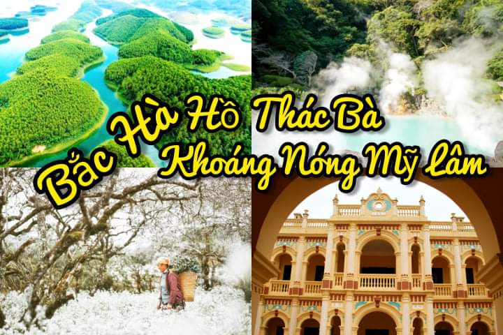TOUR DU LICH BAC HA MY LAM HO THAC BA 4 NGAY 3 DEM